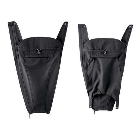 Mamalila Softshell Allrounder Babywearing Jacket for men - Black, versatile design with waterproof features | Babymaxi