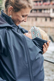 Mamalila Softshell Babydraagjas Allrounder - Navy