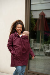 Mamalila Berlin All-Season Draagmantel – Berry