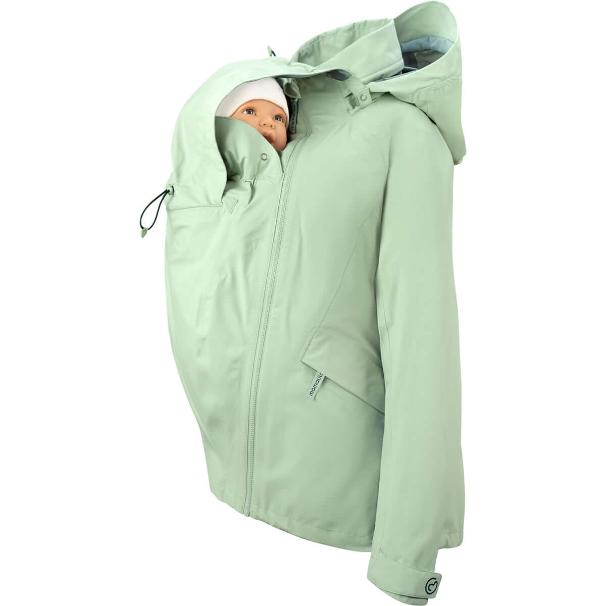 Baby draagjas: Mamalila Explorer - Mint | Babymaxi