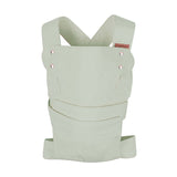 Marsupi Breeze - Pistachio baby carrier featuring unique Velcro system for ergonomic support | Babymaxi