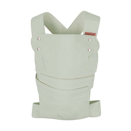 Marsupi Breeze - Pistachio baby carrier featuring unique Velcro system for ergonomic support | Babymaxi