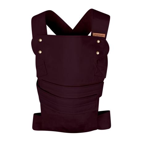 Marsupi Classic - Berry baby carrier with ergonomic design and Velcro system | Babymaxi