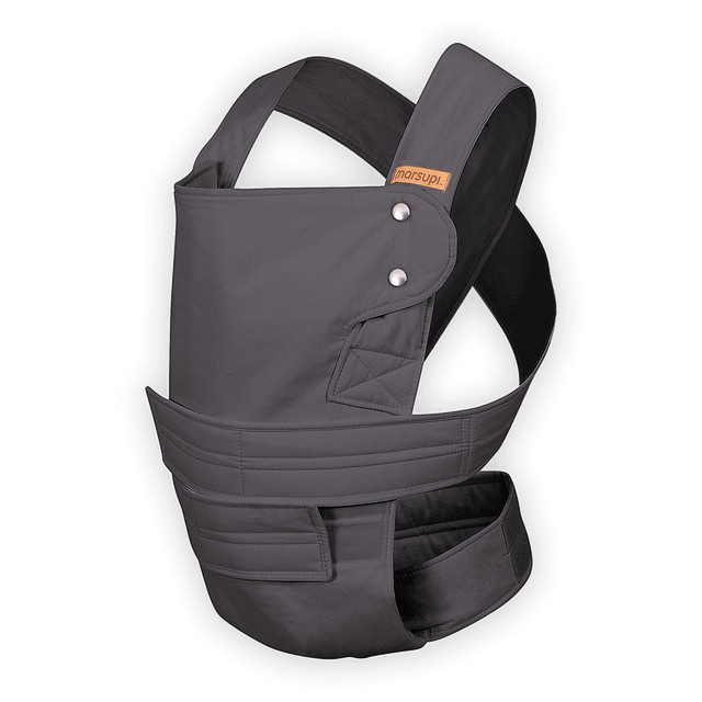 Marsupi Classic - Grey ergonomic baby carrier with Velcro system | Babymaxi