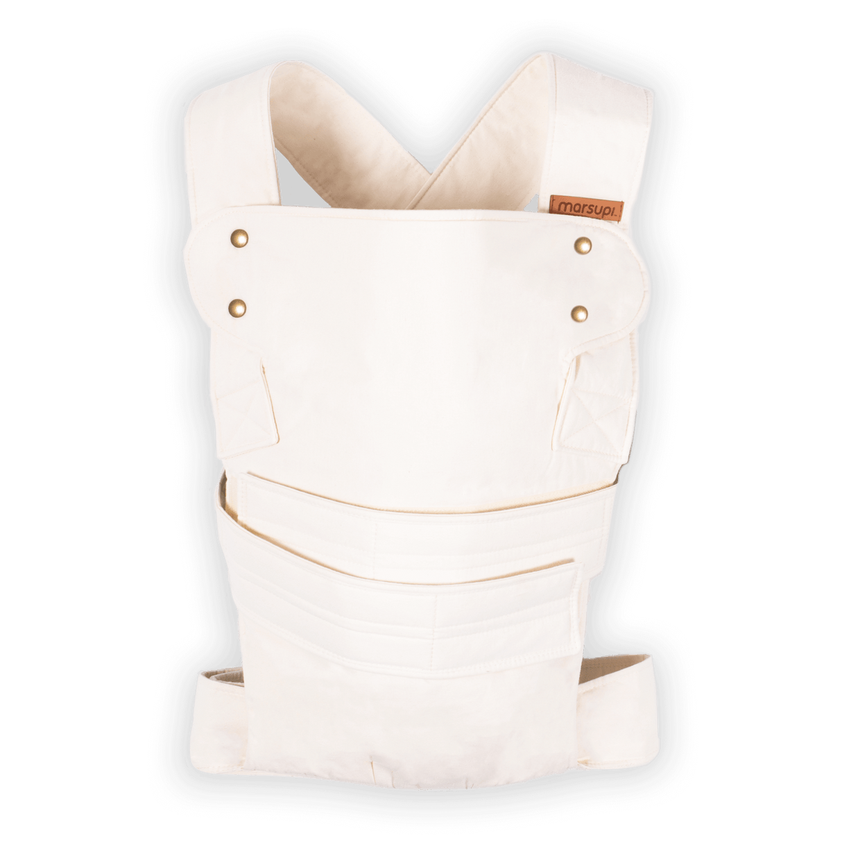 Marsupi Classic - Natur baby carrier in cream color with ergonomic design and Velcro system | Babymaxi
