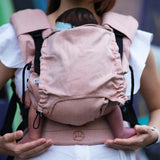 Neko Switch Baby Carrier - Sephia carrier with baby, ergonomic design for comfort and support, adjustable for growth | Babymaxi