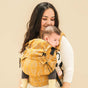 Mom and baby using the Neko Switch Baby Size - Alinda carrier in a cozy embrace, ensuring ergonomic support | Babymaxi