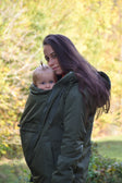 Mamalila Boston Babydraagjas - Olive