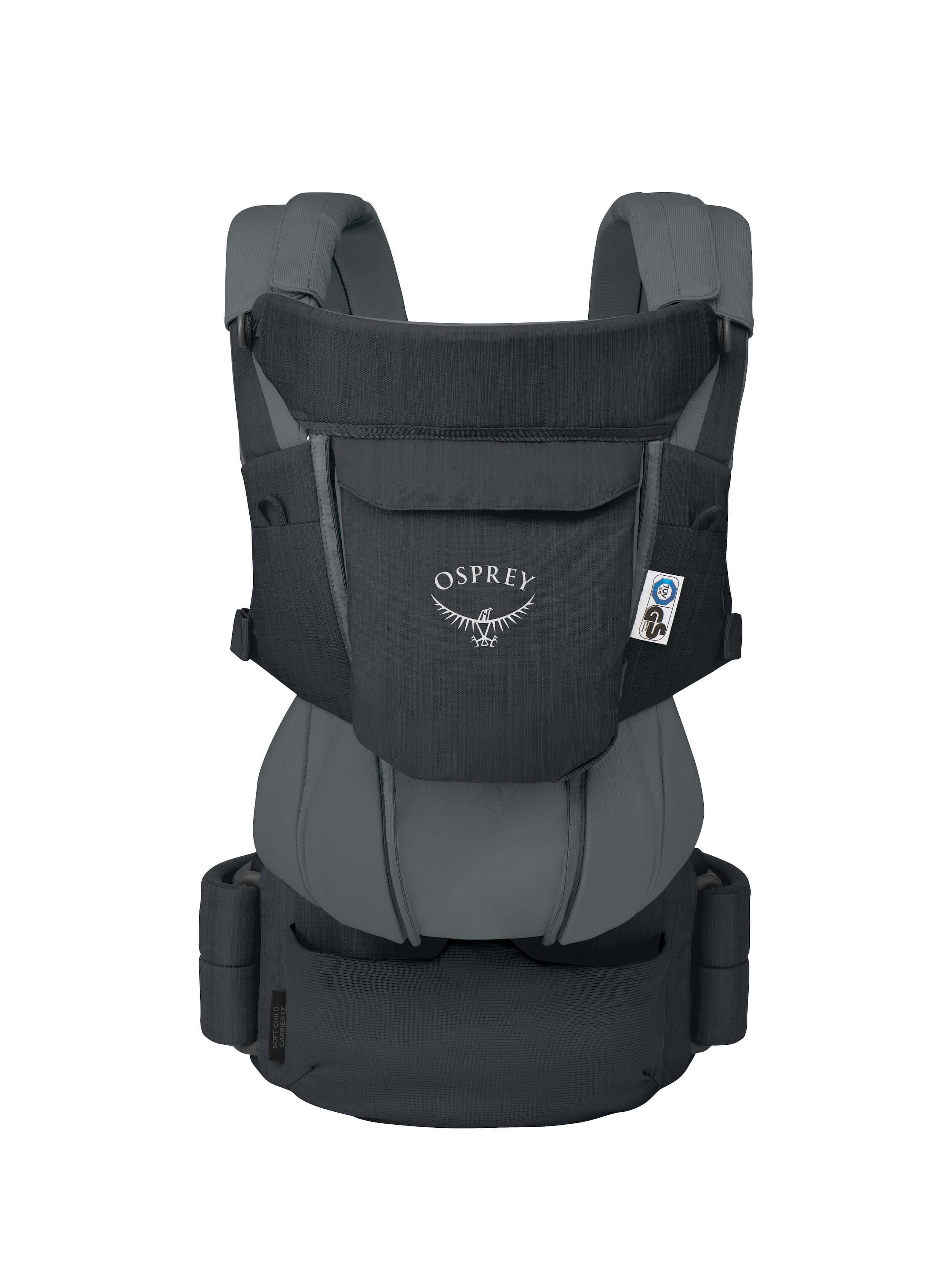 Baby draagzak: Osprey Poco Soft Child Carrier LT - Black | Babymaxi