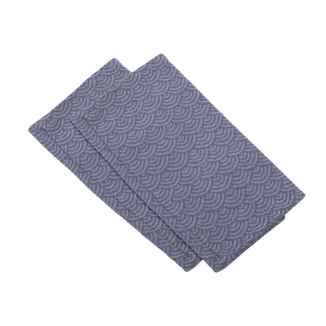 Quokkababy E-Carrier - Blue Vibes woven fabric in grey design | Babymaxi