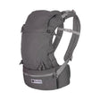 Quokkababy E-Carrier - Light Grey ergonomic baby carrier made from organic cotton | Babymaxi