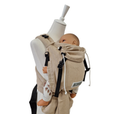 Storchenwiege Talemo Half-Buckle Baby Draagzak - Natural