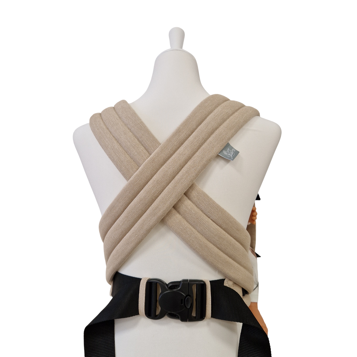 Storchenwiege Talemo Half-Buckle Baby Draagzak - Natural