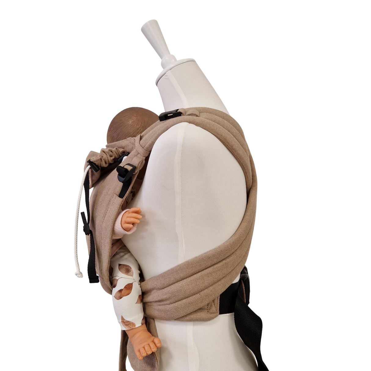 Storchenwiege Talemo Half-Buckle Baby Draagzak - Sand