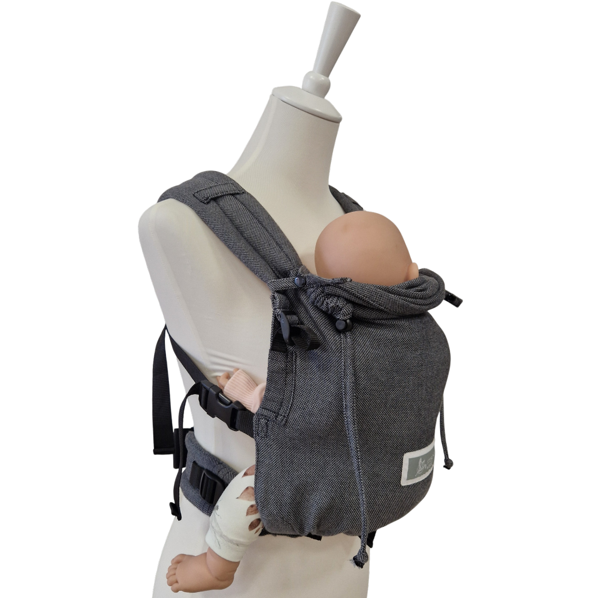 Stochenwiege Valeno Baby Draagzak - Graphite