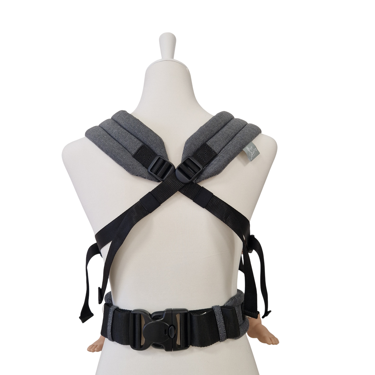 Stochenwiege Valeno Baby Draagzak - Graphite