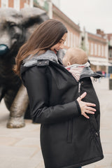 Wombat London Wallaby Draagjas – Black & Charcoal