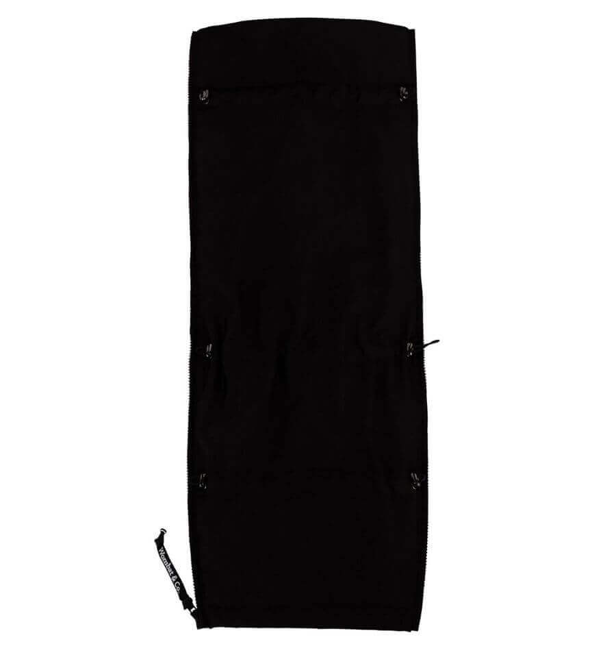 Wombat & Co. London - Bandicoot Baby Carrier Coat for Men - Black, stylish and versatile babywearing jacket | Babymaxi