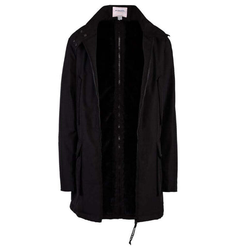 Wombat & Co. London - Bandicoot Baby Carrier Coat for Men - Black, sturdy winter babywearing jacket for dads | Babymaxi