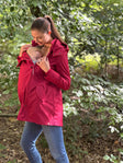 Wombat & Co. London - Shell Babydraagmantel - Cherry Red