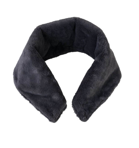 Wombat & Co. London - Wallaby Babywearing Jacket – Black & Charcoal - soft faux fur collar for warmth | Babymaxi