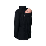 Wombat & Co. London - Wallaby Maternity & Babywearing Coat - Navy with a babywearing feature | Babymaxi