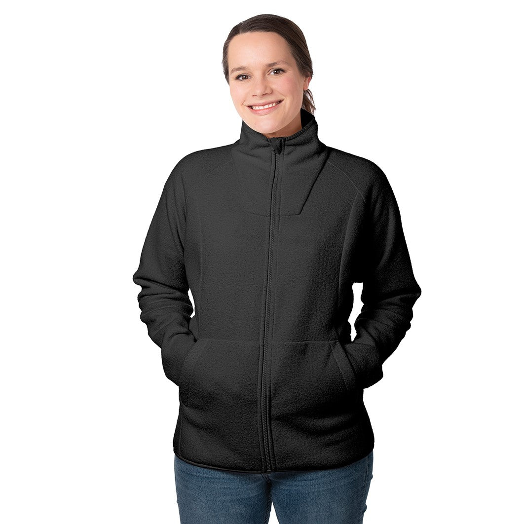 Mamalila Basel Baby Draagzak Fleece Jas – Off White