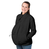 Mamalila Basel Baby Draagzak Fleece Jas – Off White